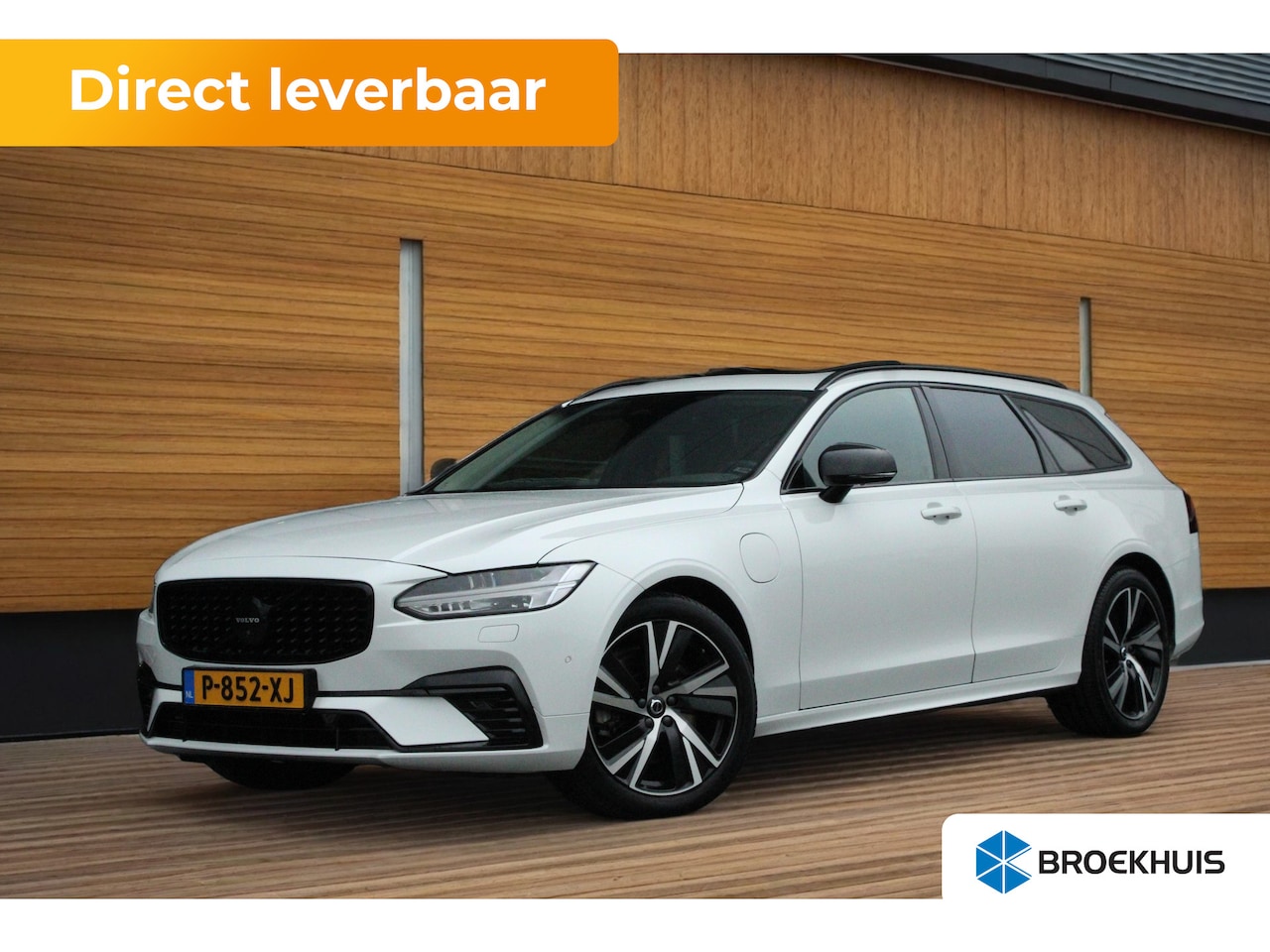 Volvo V90 - T6 AWD Plus Dark Long Range | Luchtvering | Harman/Kardon | 360° Camera | Panoramadak | Me - AutoWereld.nl