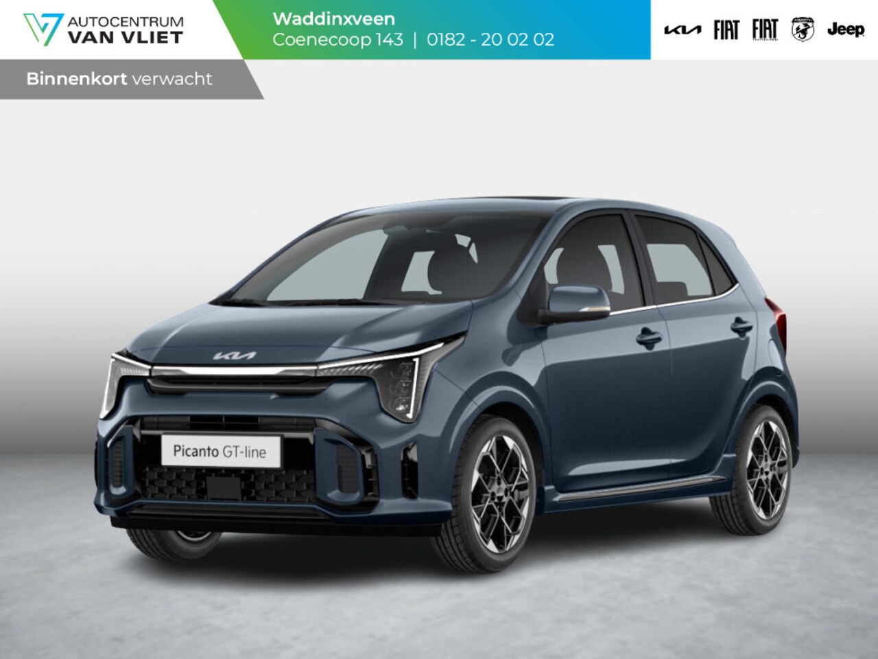 Kia Picanto - 1.0 DPi GT-Line AMT | Automaat | MY25 | LED | Navi | CarPlay | Keyless | Schuif-/kanteldak - AutoWereld.nl