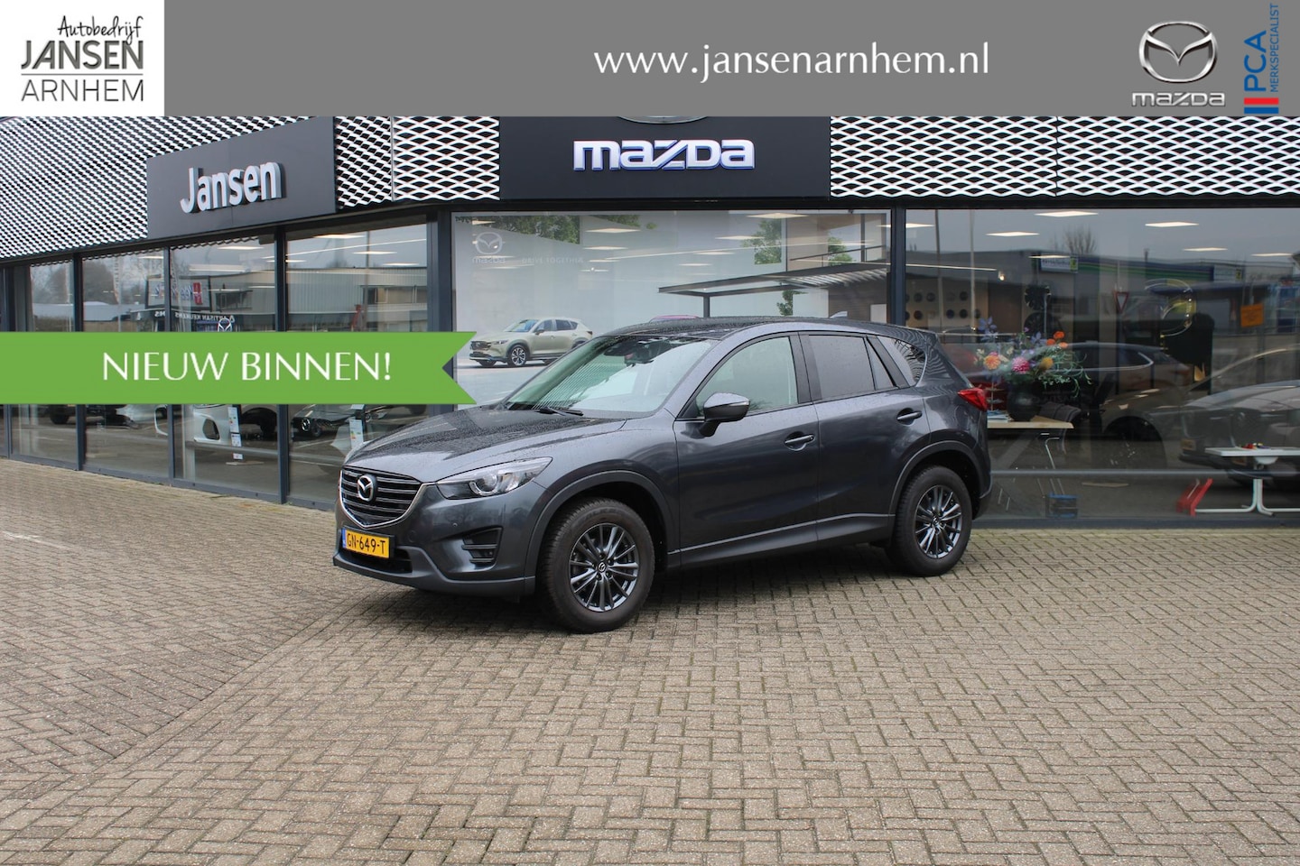 Mazda CX-5 - 2.0 SkyActiv-G 165 Skylease GT 2WD 2.0 SkyActiv-G 165 Skylease GT 2WD , Leder, Bose, Cruise, Clima, PDC, Navi, Stoelverwarmin - AutoWereld.nl