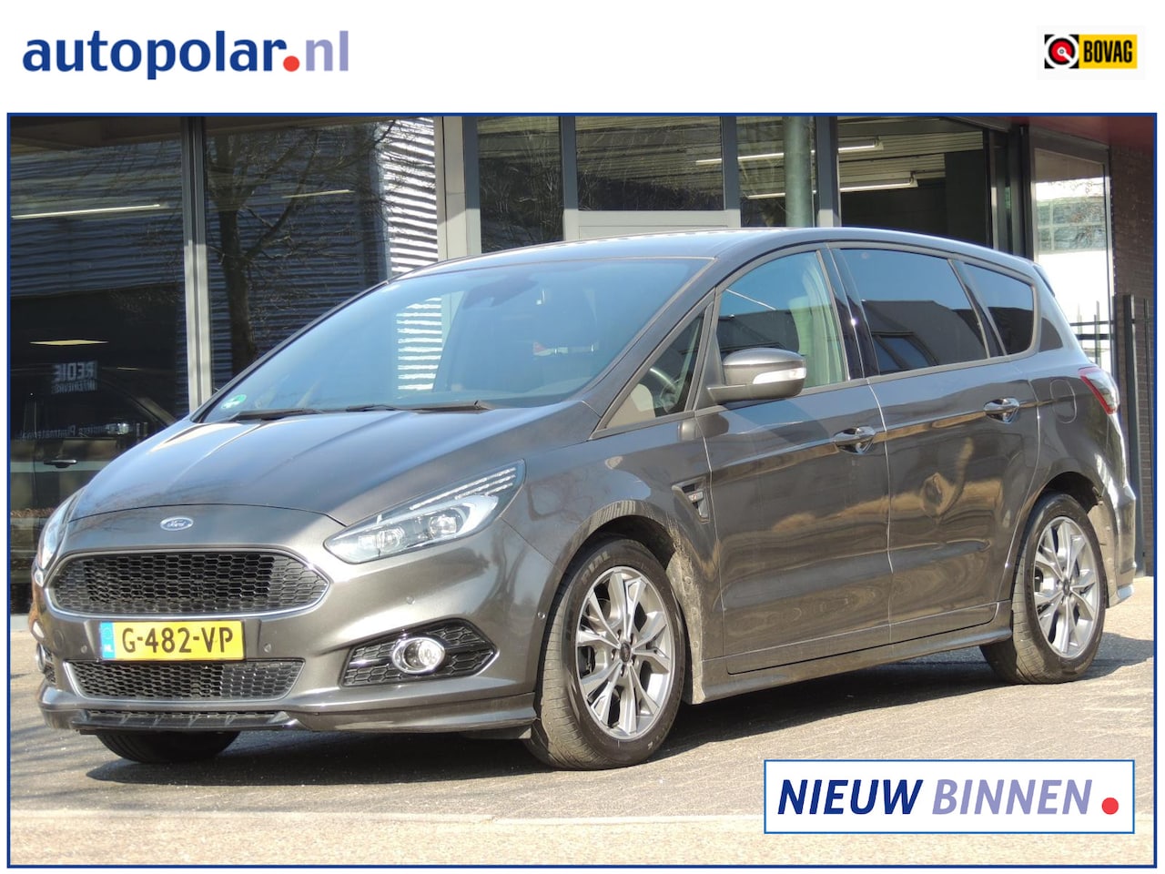 Ford S-Max - 1.5 ST-Line 7p. Carplay/AdaptiveCruiseControl/Trekhaak etc. - AutoWereld.nl