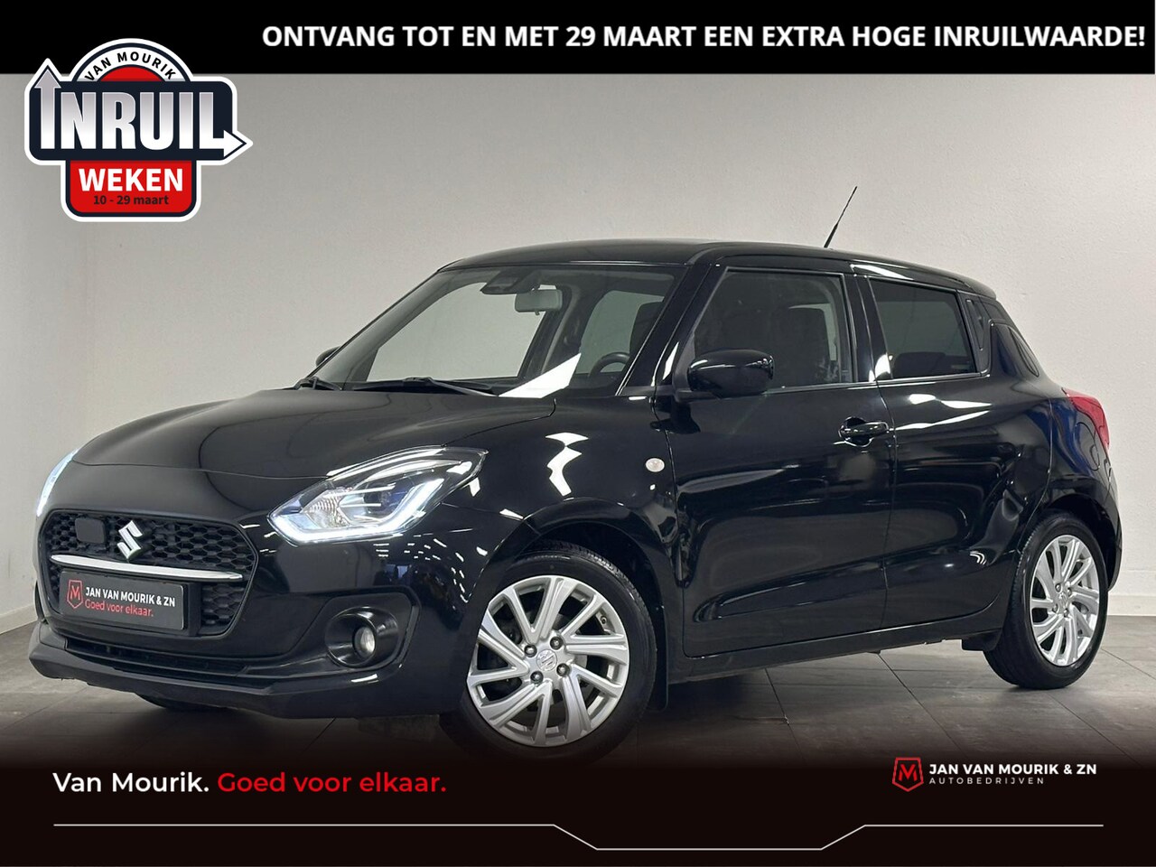 Suzuki Swift - 1.2 Select Smart Hybrid | Cruise Control Adaptief | Carplay | Camera | - AutoWereld.nl