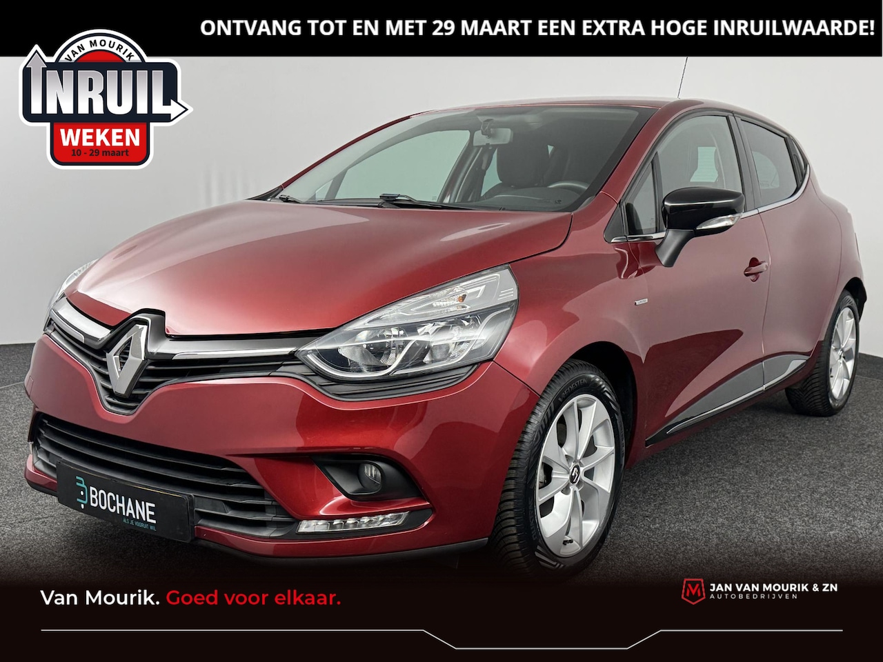 Renault Clio - 0.9 TCe Limited | Airco | Cruise control | Parkeersensoren | Navigatie | - AutoWereld.nl