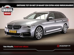 BMW 5-serie Touring - 520i M-Sport High Executive | Panoramadak | Lederen bekleding | Afneembare trekhaak