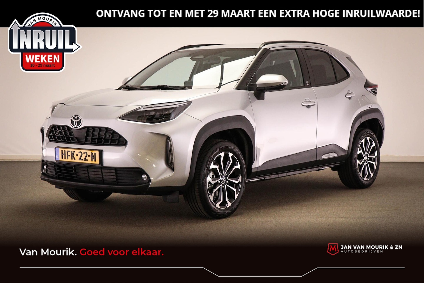 Toyota Yaris Cross - 1.5 Hybrid Dynamic | CLIMA | STOEL / STUUR- VERWARMING | DAB | APPLE | CAMERA - AutoWereld.nl