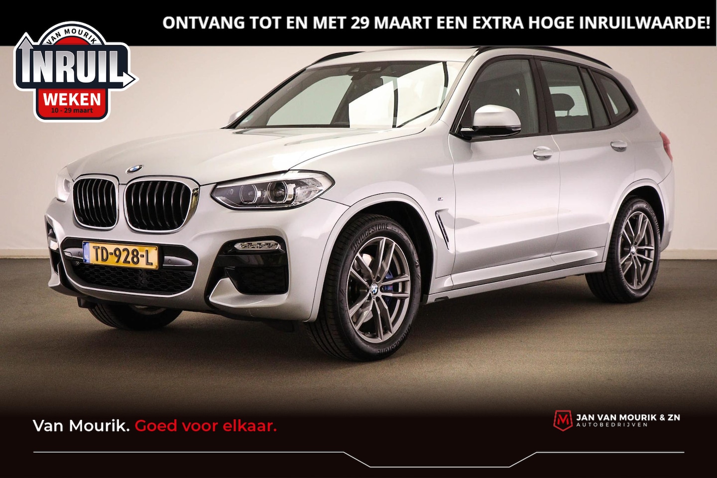 BMW X3 - xDrive20i M-Sport High Executive | PANORAMADAK | LEDER | 19" - AutoWereld.nl