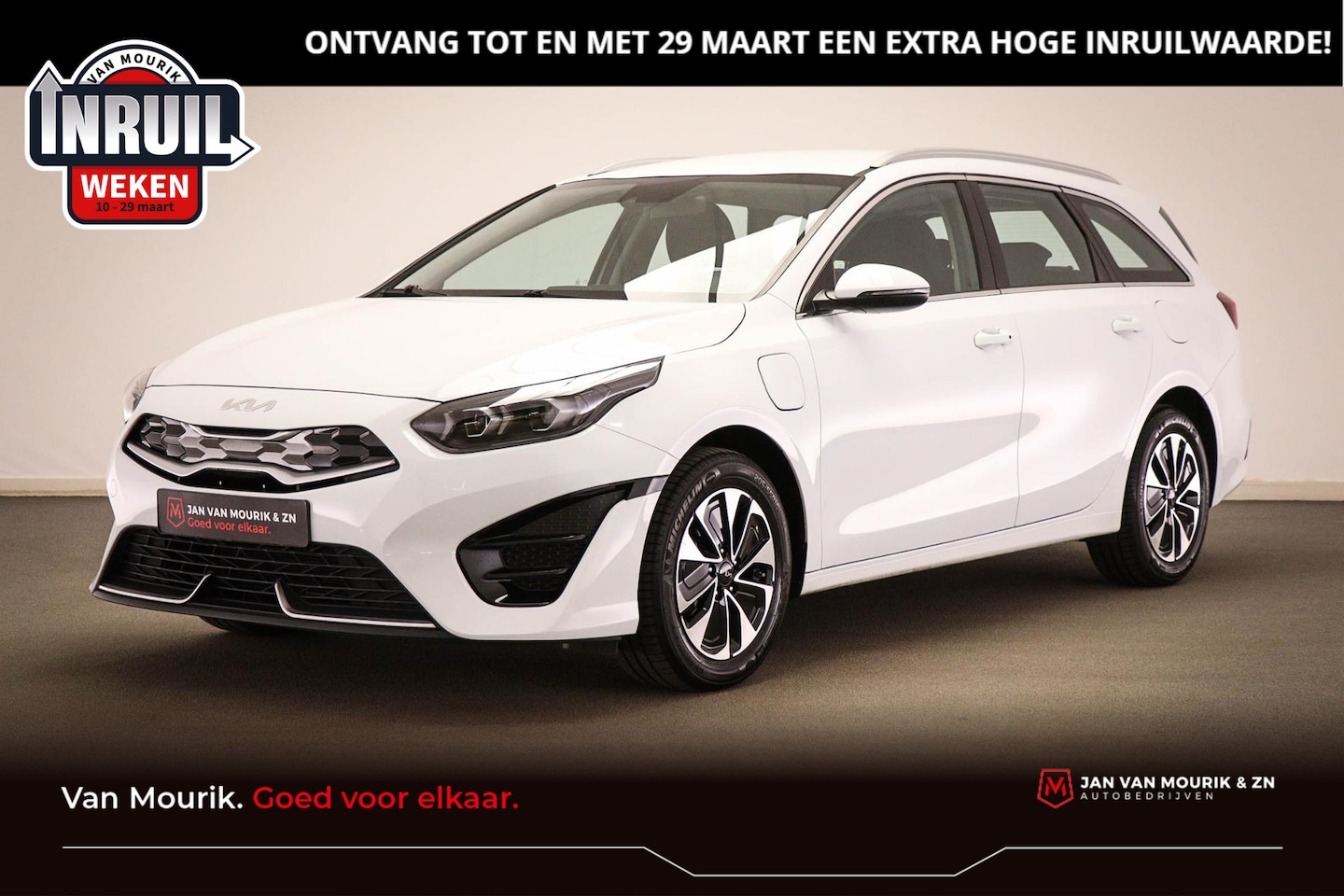 Kia Cee'd Sportswagon - Ceed 1.6 GDI PHEV DynamicLine | STUURVERWARMING | DAB | APPLE | CAMERA - AutoWereld.nl