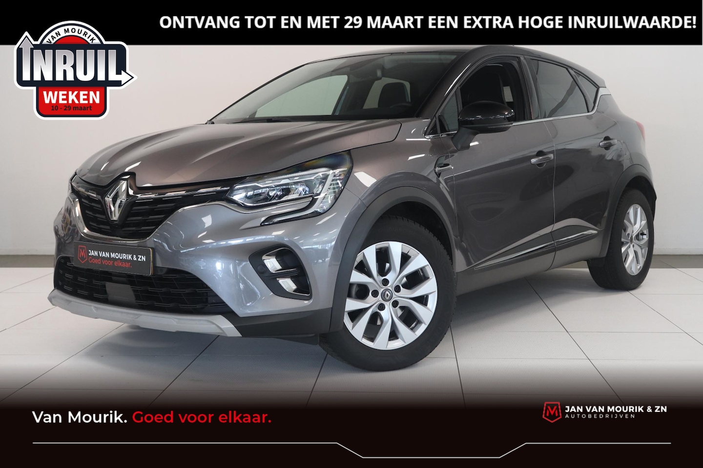 Renault Captur - 1.0 TCe 100 Bi-Fuel Intens | Parkeer Camera | Climatronic | AppleCarplay AndroidAuto | Cru - AutoWereld.nl