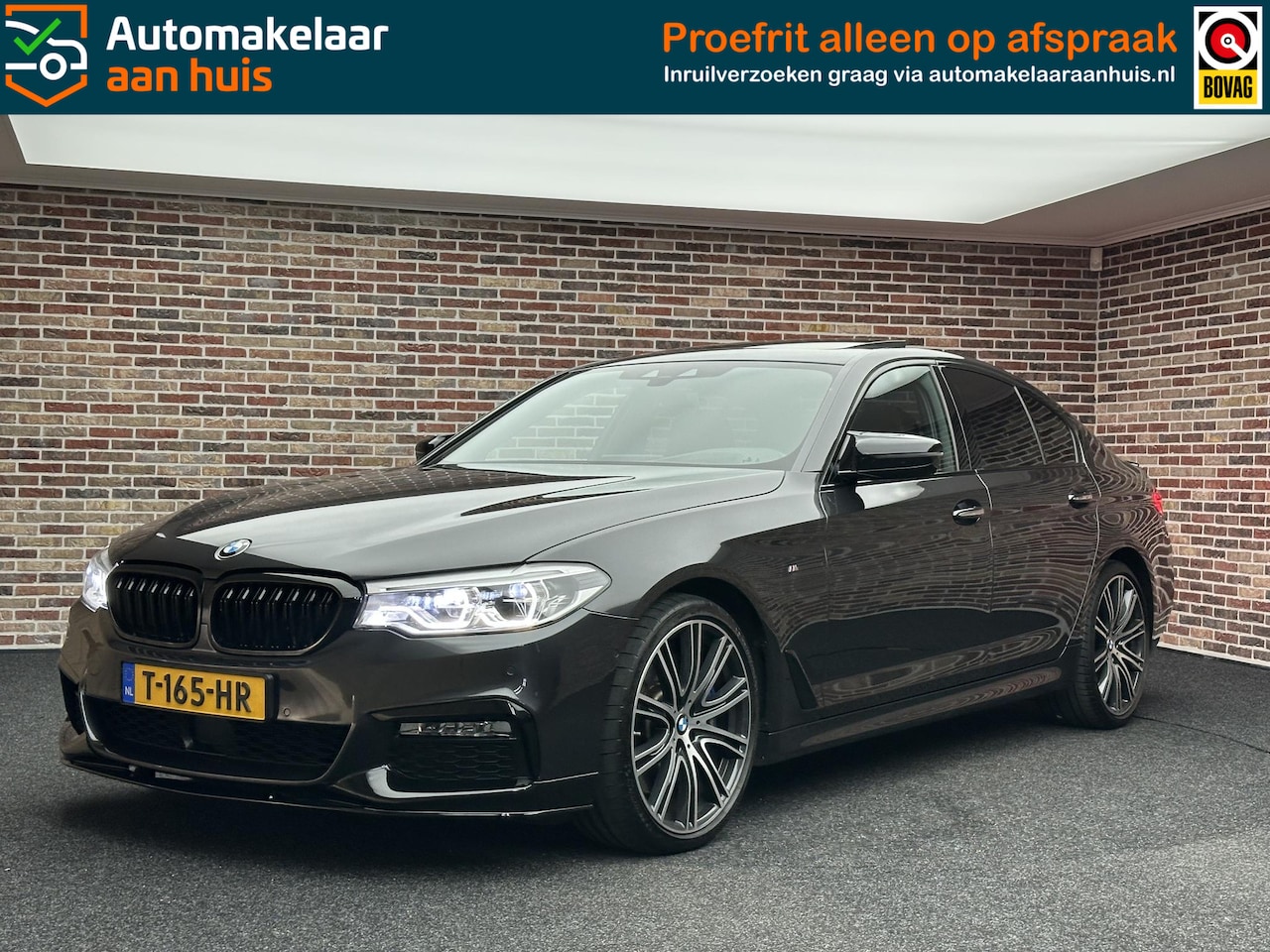 BMW 5-serie - 540i High Executive | Dak| Head-up| H/K| Luxe leder| - AutoWereld.nl