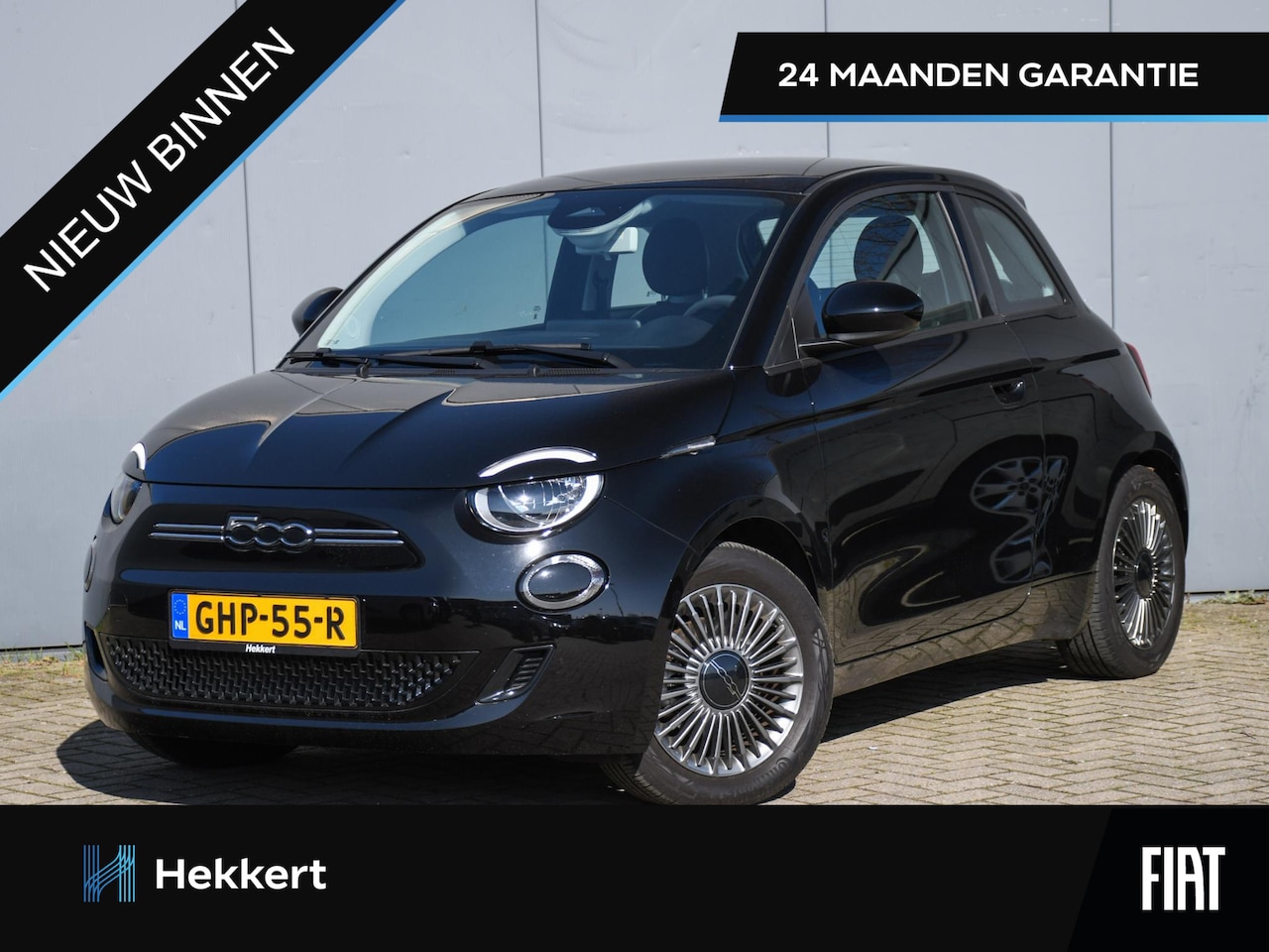 Fiat 500 - Icon 42 kWh 119pk Automaat 16''LM | KEYLESS | CAMERA | NAVI | CLIMA | DAB | CRUISE.C - AutoWereld.nl