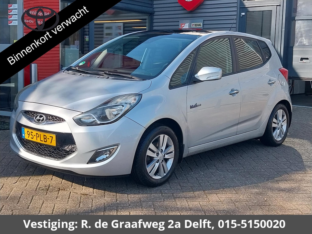 Hyundai ix20 - 1.4i i-Catcher | Navigatie | Schuif-/Kanteldak | Half Leder | - AutoWereld.nl