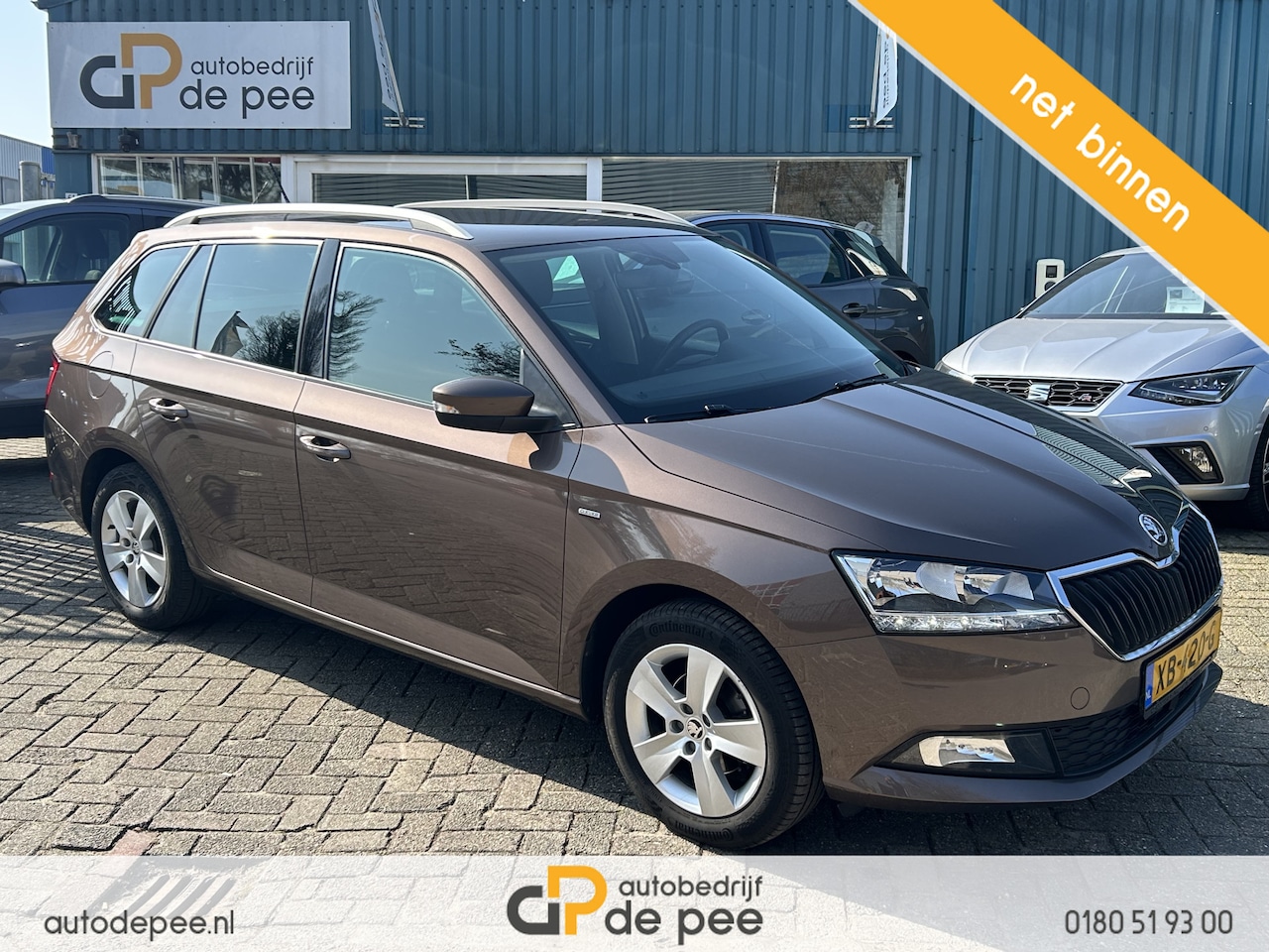 Skoda Fabia Combi - 1.0 TSI Clever GARANTIE/CARPLAY/CLIMA/CRUISE/NAVI/PDC/STOELVERW./LICHTMETAAL/TREKHAAK rijk - AutoWereld.nl