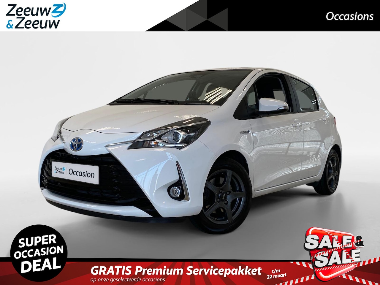 Toyota Yaris - 1.5 HYBRID | AUTOMAAT | DESIGN SPORT | CAMERA | - AutoWereld.nl