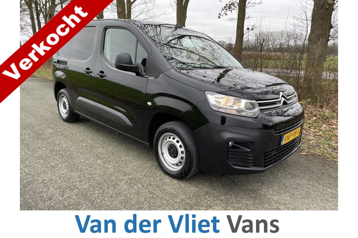 Citroën Berlingo - 1.5 BlueHDI E6 3-Zits BPM Vrij! Lease €230 p/m, Airco, PDC, Carplay, Onderhouds historie a - AutoWereld.nl