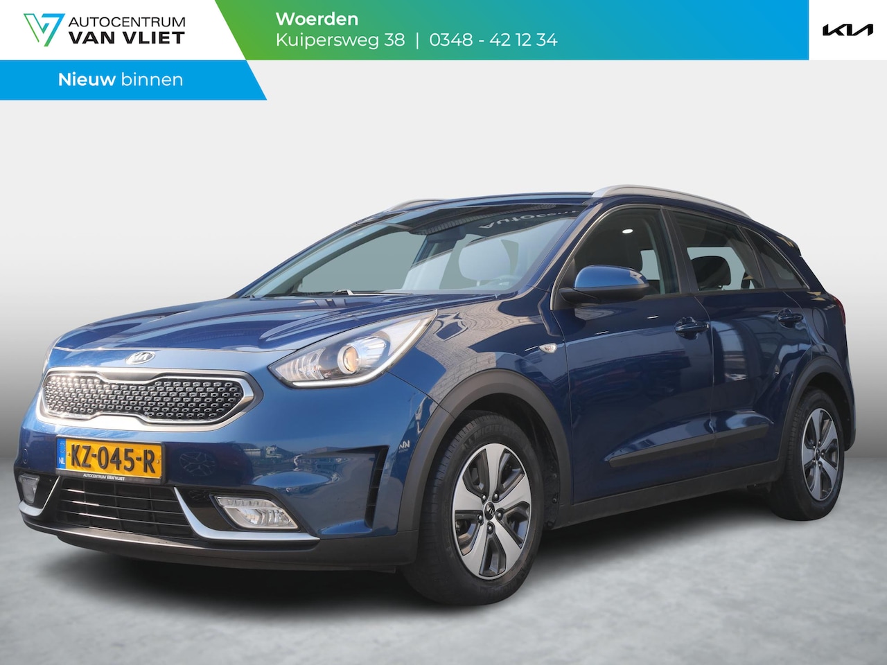 Kia Niro - 1.6 GDi Hybrid ComfortLine | Bluetooth | Parkeersensoren | Clima | Cruise | - AutoWereld.nl