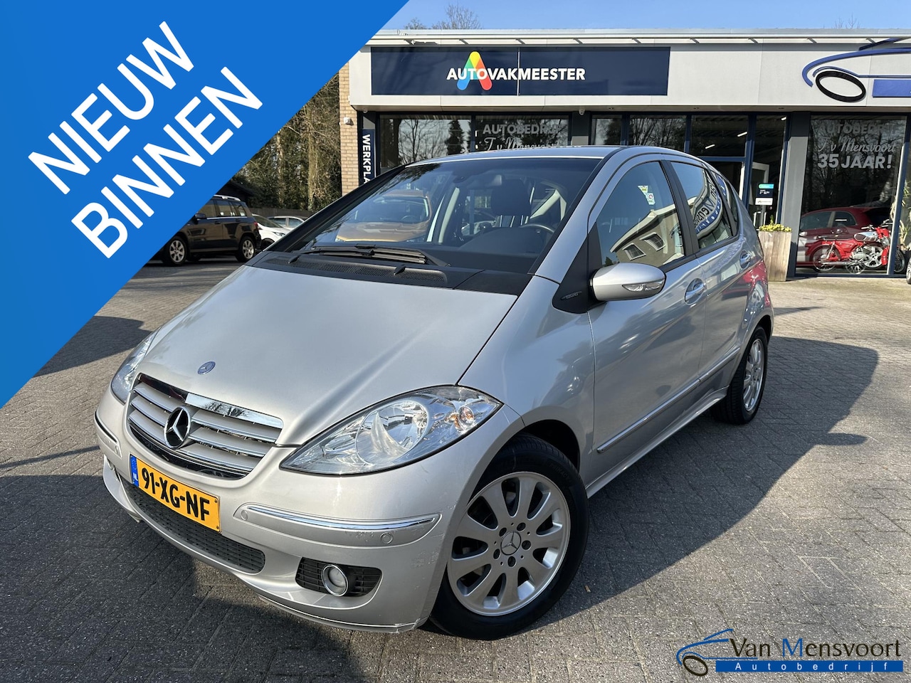 Mercedes-Benz A-klasse - 170 Automaat Elegance 2eEig|Airco|Cruise|Parktronic|Trekhaak - AutoWereld.nl