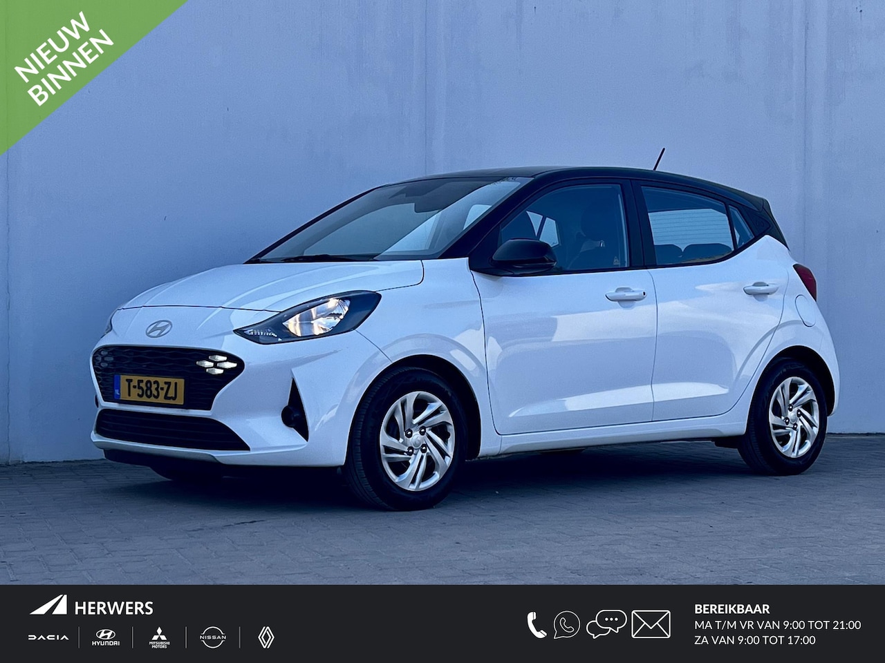 Hyundai i10 - 1.0 Comfort Smart 5-zits / NL auto dealer onderhouden / Navigatie / Camera / Airco / Two T - AutoWereld.nl