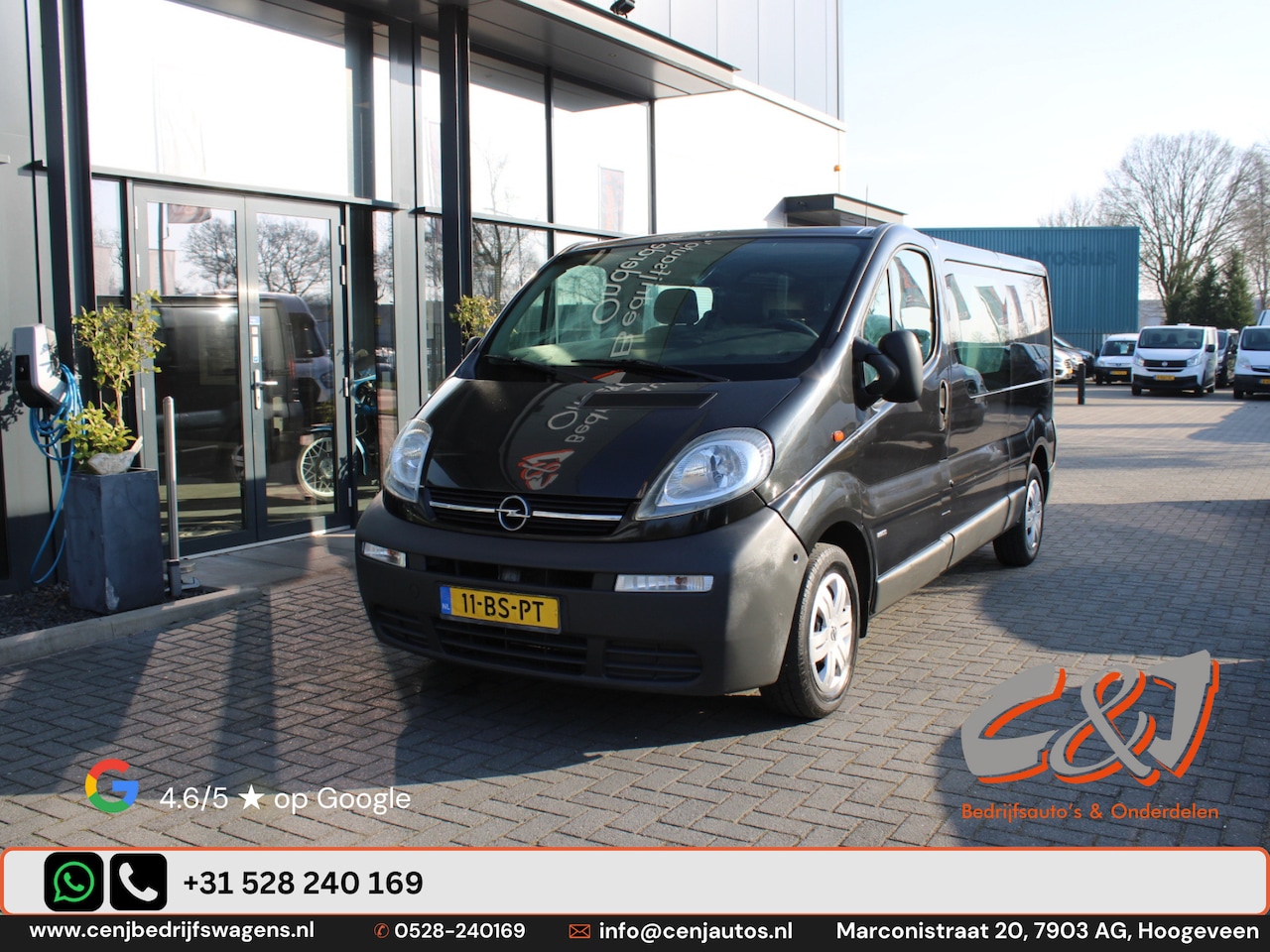 Opel Vivaro - 1.9 CDTI L2H1 Dubbele cabine 100 pk airco - AutoWereld.nl