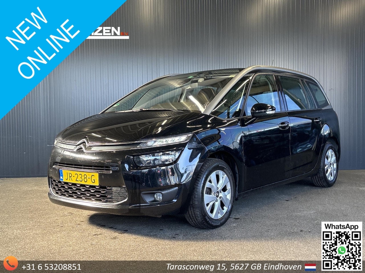 Citroën Grand C4 Picasso - 1.6 BlueHDi Business | 7 Persoons | Climate | Cruise | Navi | PDC | Stoelmassage | - AutoWereld.nl