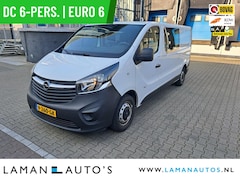 Opel Vivaro - 1.6 CDTI 125 pk L2H1 DC 6-pers. Edition | Dubbele Cabine Euro 6 Airco Navi Cruise Trekhaak