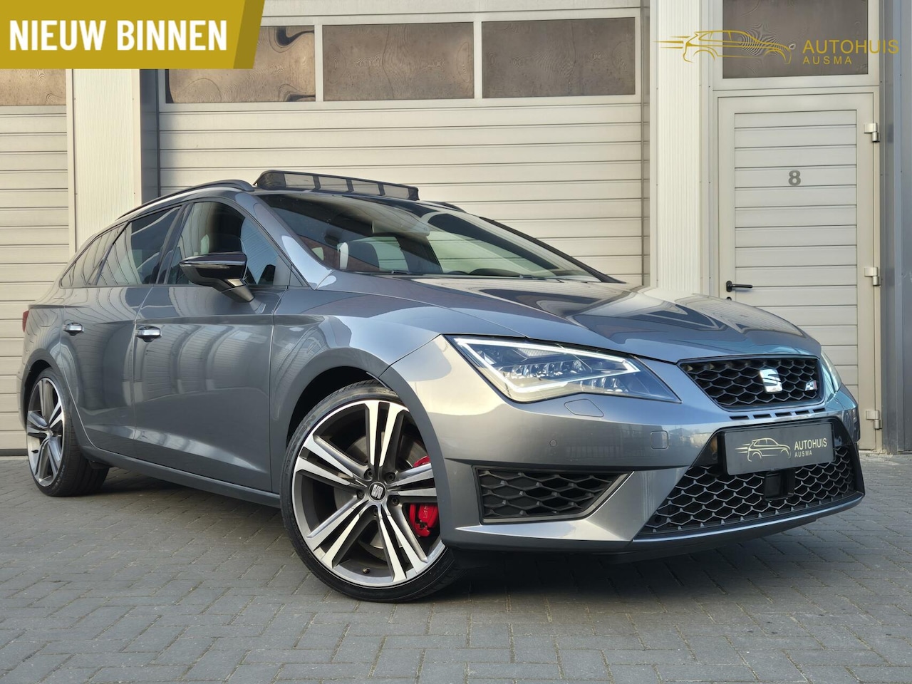 Seat Leon ST - 2.0 TSI Cupra 280 Pano/ACC/Lane/360PK/Alcantara - AutoWereld.nl