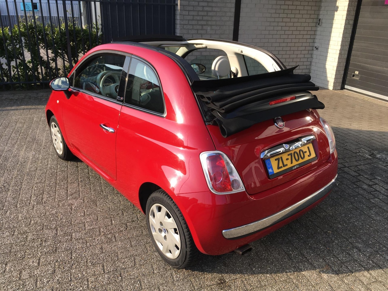 Fiat 500 - 1.3 JTD Sport / CABRIOLET / AIRCO / UNIEK / LAGE KM STAND - AutoWereld.nl