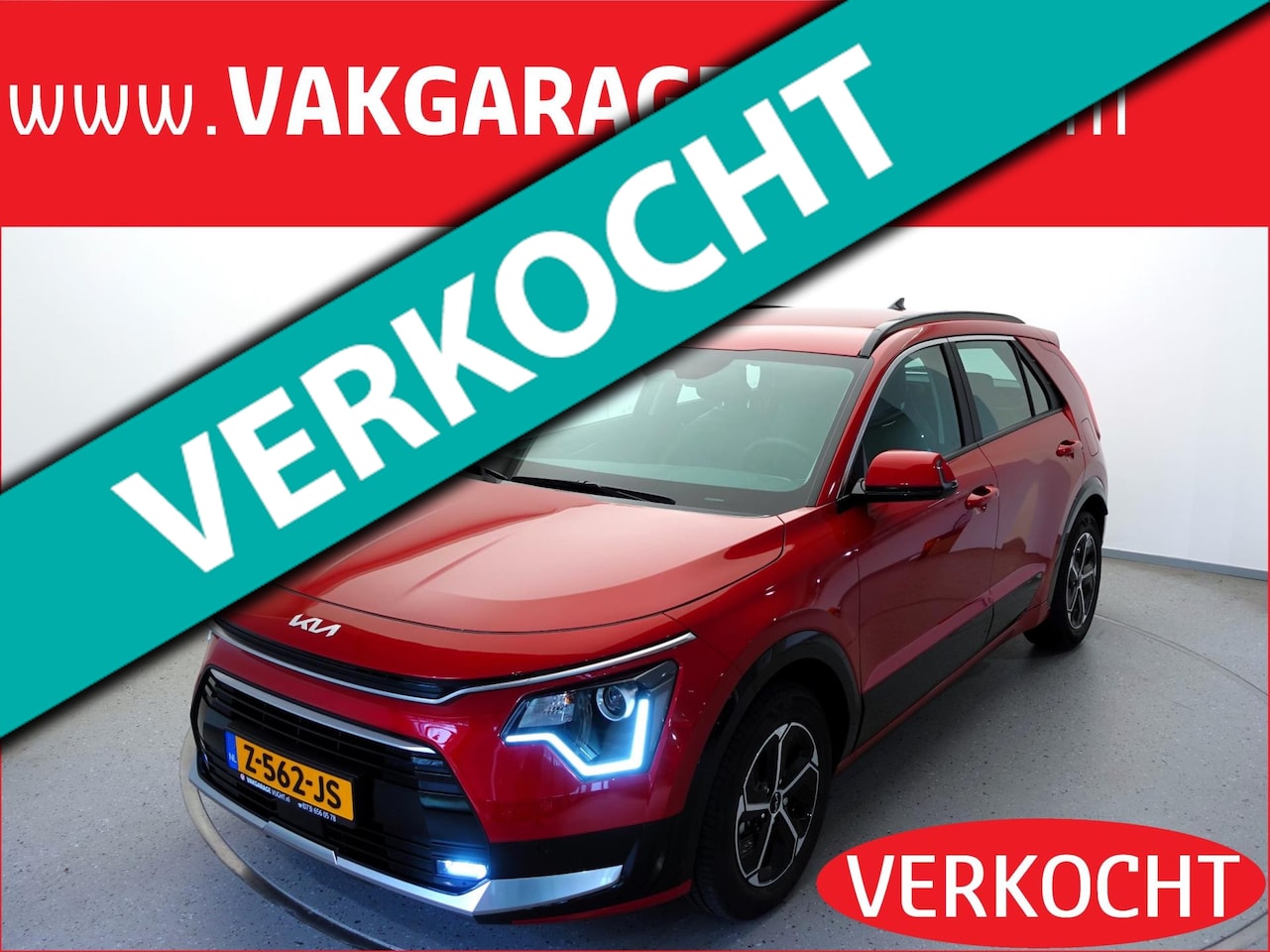 Kia Niro - Hybrid 1.6 GDi HEV "DynamicLine" AUTOMAAT - AutoWereld.nl