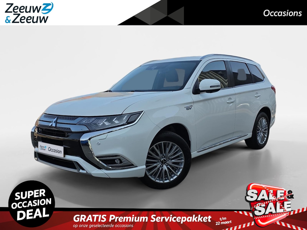 Mitsubishi Outlander - 2.4 PHEV Instyle | Trekhaak | Camera | Lederen bekleding | Schuif/kanteldak | Full map nav - AutoWereld.nl