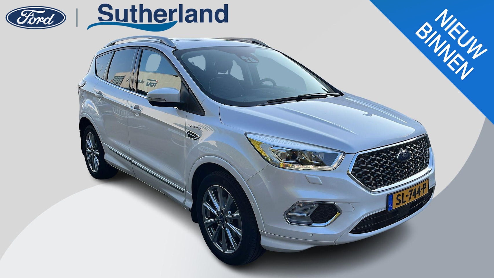 Ford Kuga - 1.5 EcoBoost Vignale Adaptieve cruise control | Trekhaak | Elektrisch verstelbare stoel me - AutoWereld.nl