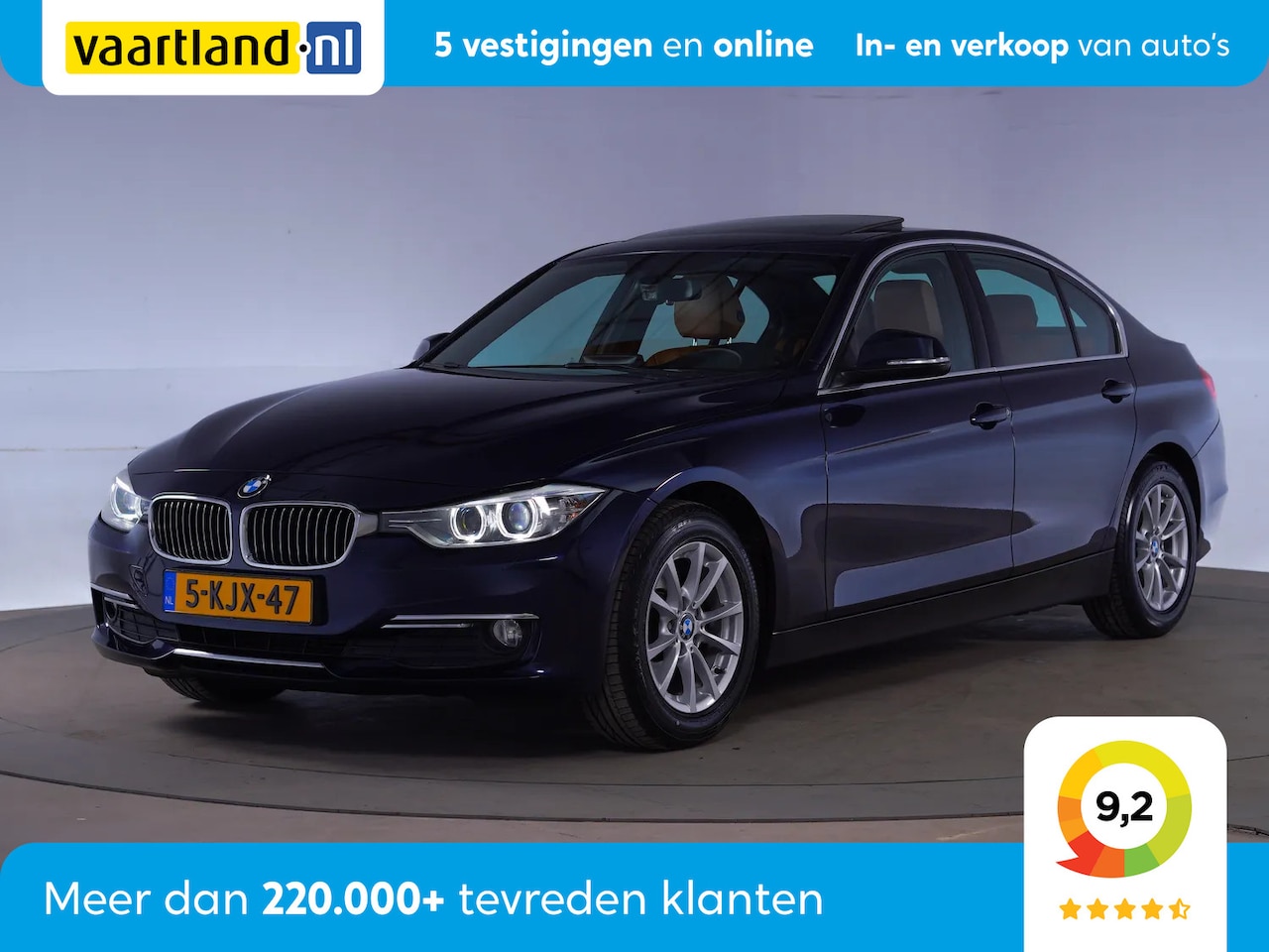 BMW 3-serie - 320i EfficientDynamics Edition High Executive Sport [ Schuifdak Leder Navi ] - AutoWereld.nl