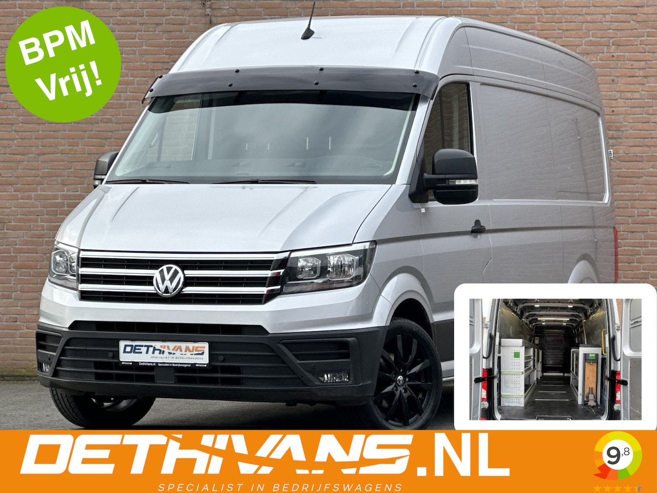 Volkswagen Crafter - 2.0TDI 140PK L3H3 / Bott inrichting / Omvormer - AutoWereld.nl