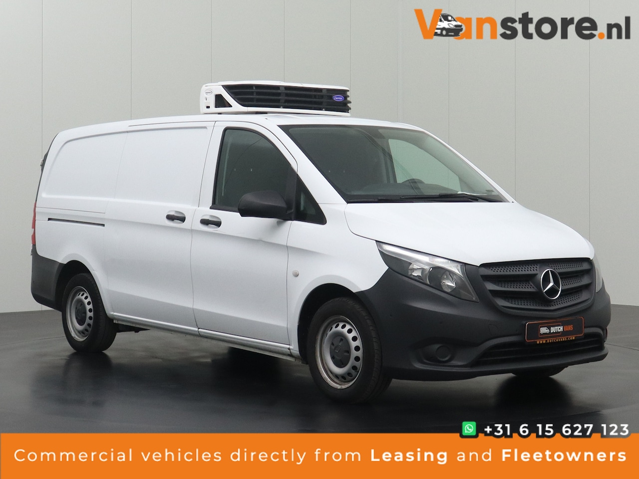 Mercedes-Benz Vito - 114CDI Lang Koel/Vriesauto 12/220V | Airco | Cruise | Achterdeuren - AutoWereld.nl