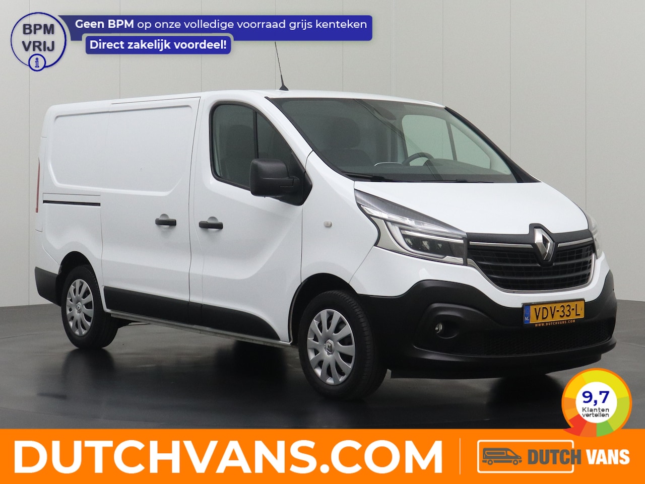 Renault Trafic - 2.0DCi 120PK Comfort | Led | Navigatie | Camera | Cruise | 3-Persoons | Betimmering - AutoWereld.nl