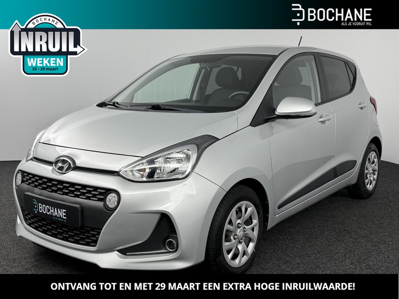 Hyundai i10 - 1.0i Premium | Navigatie | Cruise Control | Stoelverwarming | - AutoWereld.nl