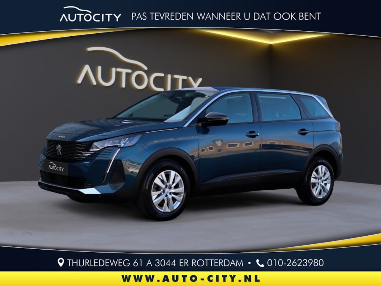 Peugeot 5008 - 5008 1.2 PureTech 130 Active Pack 7 persoons l Keyless l Navi - AutoWereld.nl