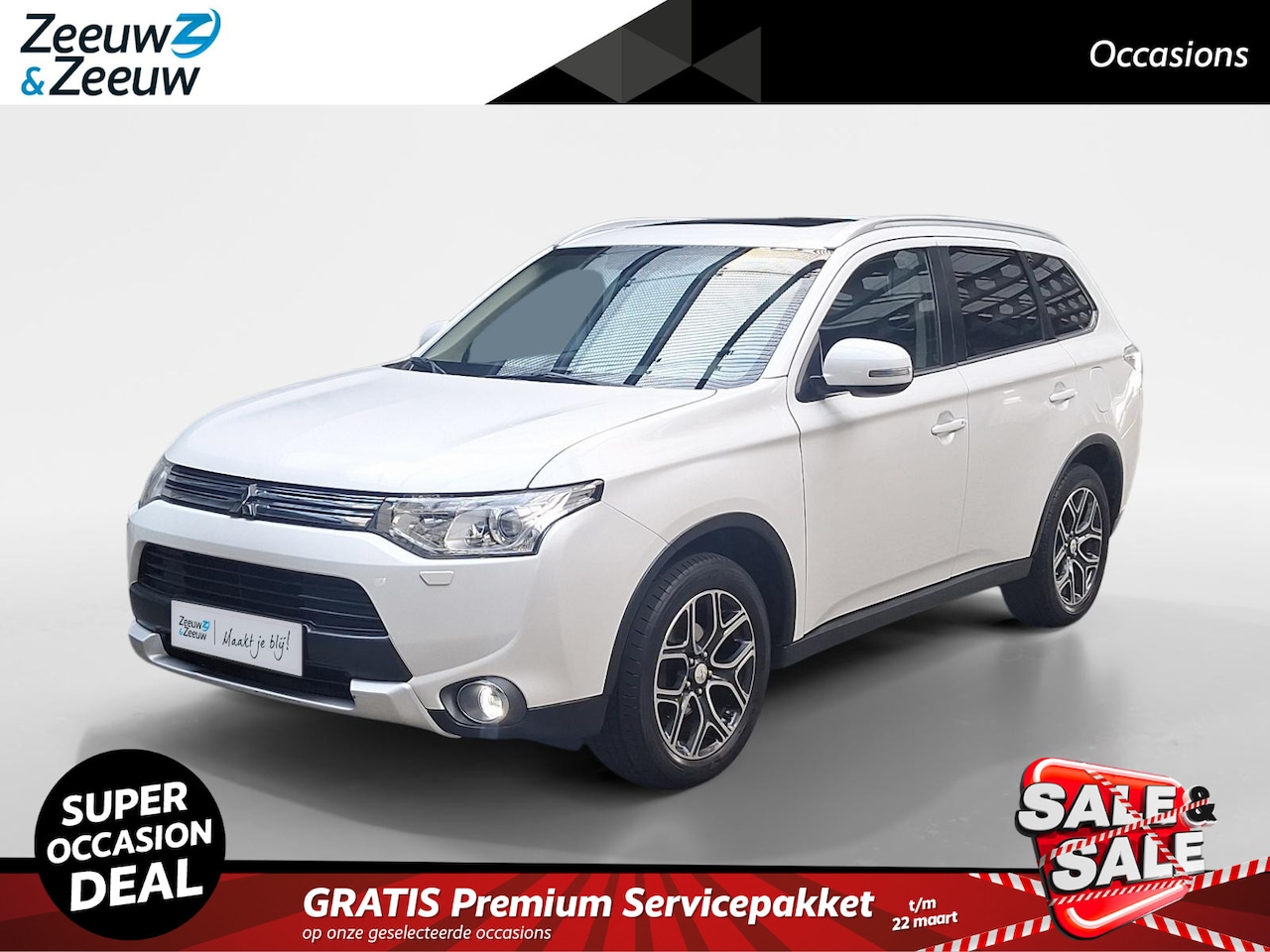 Mitsubishi Outlander - 2.0 PHEV Instyle X-Line |Schuif Kanteldak| Navigatie| Elektrische achterklep| Achteruitrij - AutoWereld.nl