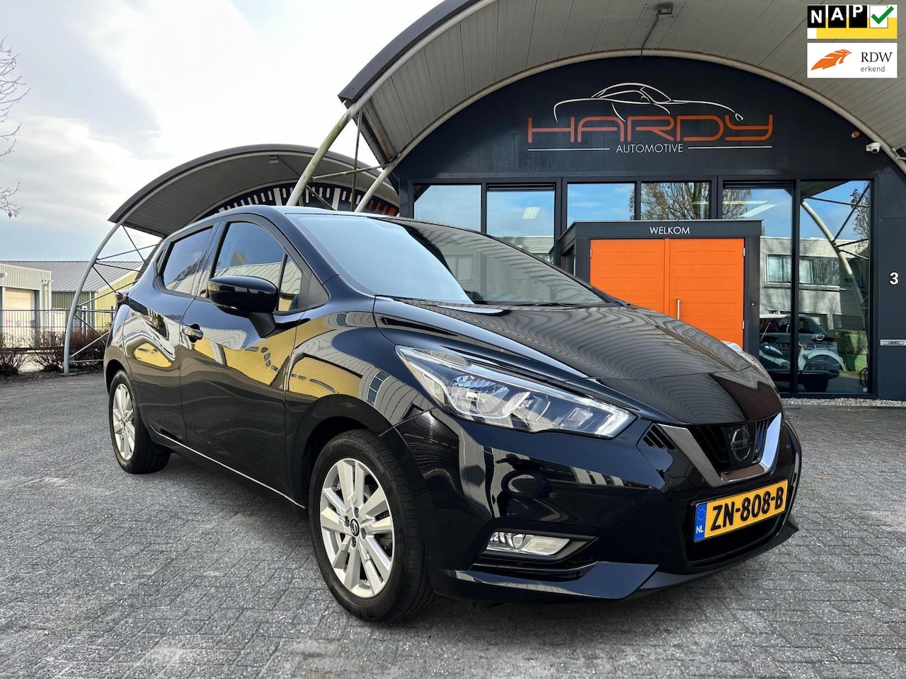 Nissan Micra - 1.0 IG-T N-Connecta Apple Carplay Navigatie Rijklaarprijs! - AutoWereld.nl