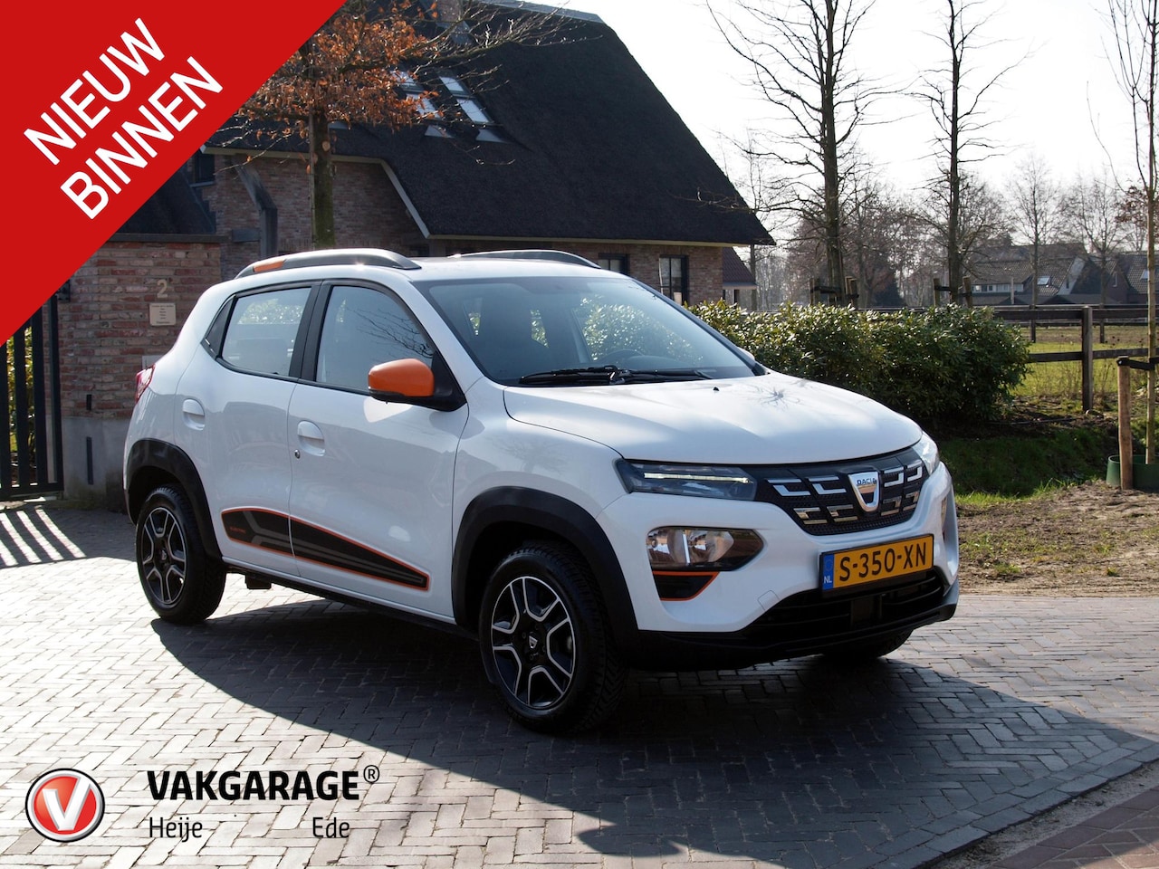 Dacia Spring - Comfort Plus (Orange Pack) 27 kWh | Camera | Automaat | DAB | Cruise Control | - AutoWereld.nl