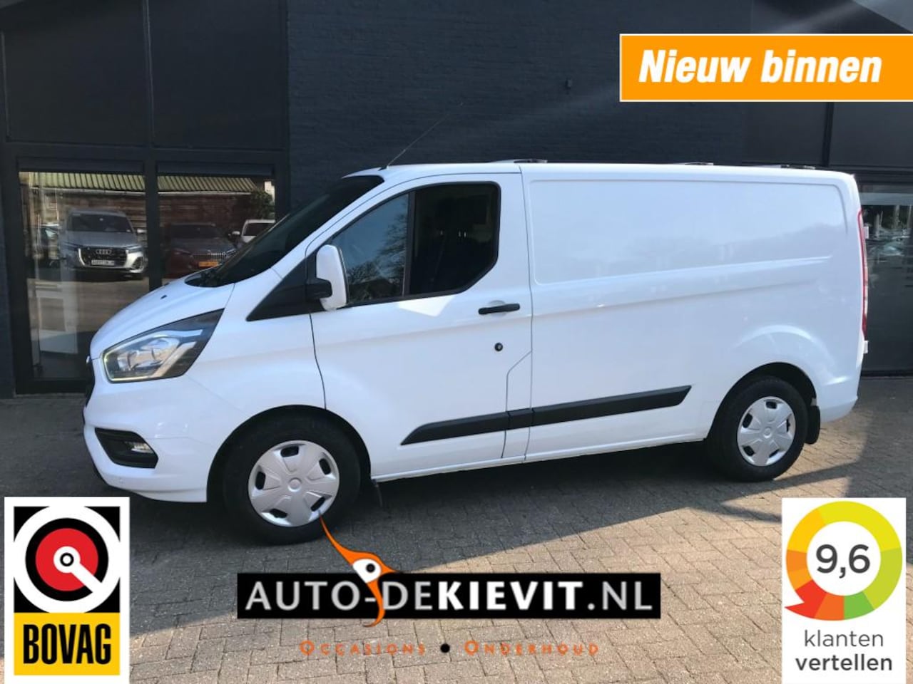 Ford Transit Custom - 2.0 TDCI 130PK **Trekhaak/automaat** - AutoWereld.nl