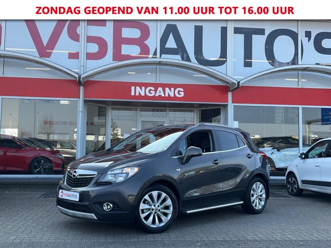 Opel Mokka - 1.4 TURBO AUT. 140PK LEER NAVIGATIE AIRCO LMV PDC - AutoWereld.nl