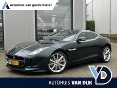 Jaguar F-type - 3.0 V6 Coupé NL-Auto/Voll. Hist./Sportstoelen/Pano-dak/19”