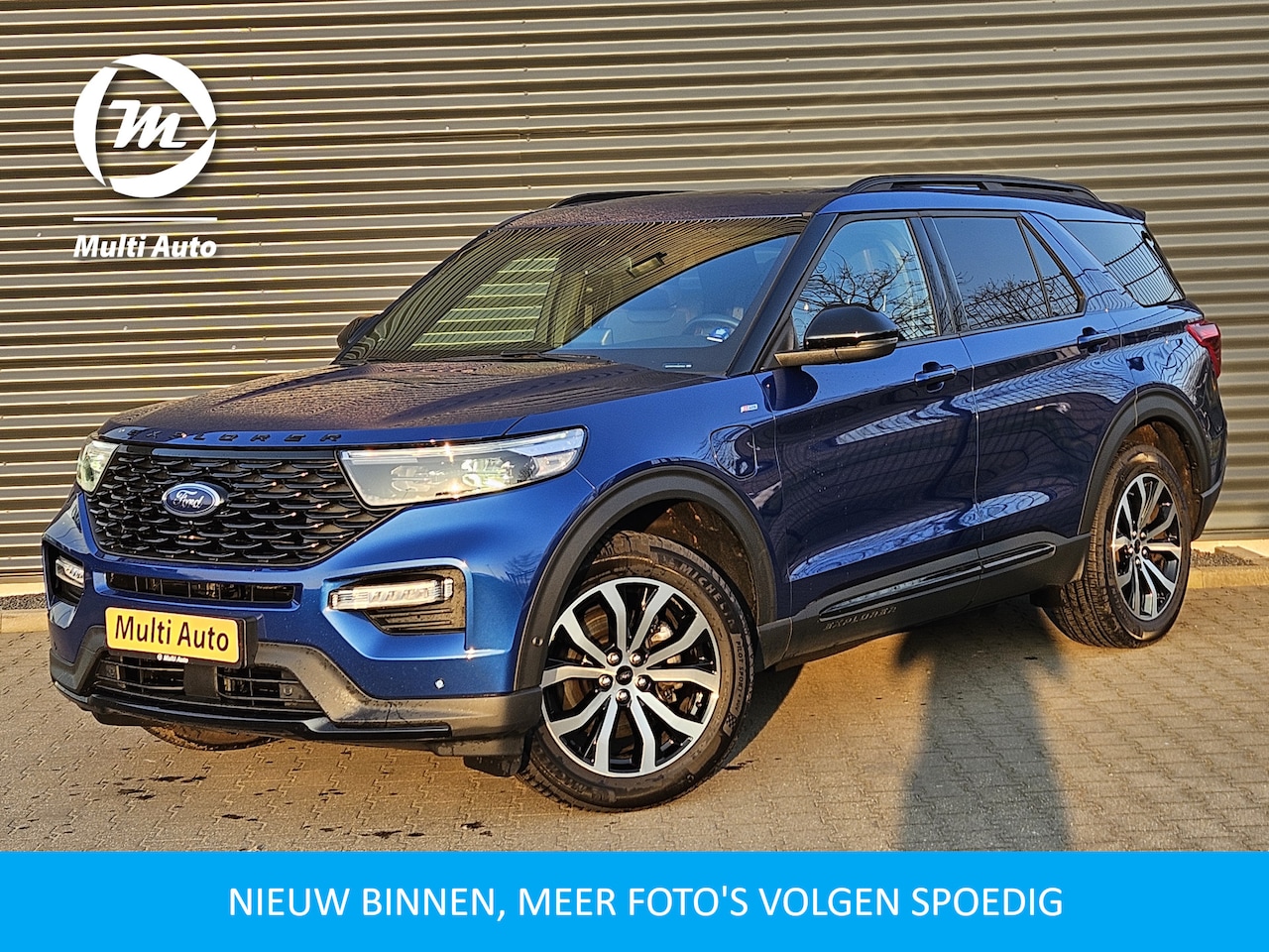 Ford Explorer - 3.0 V6 EcoBoost ST-Line Plug In Hybrid 457pk 7 Persoons PHEV | Panodak | Trekhaak Afn . | - AutoWereld.nl