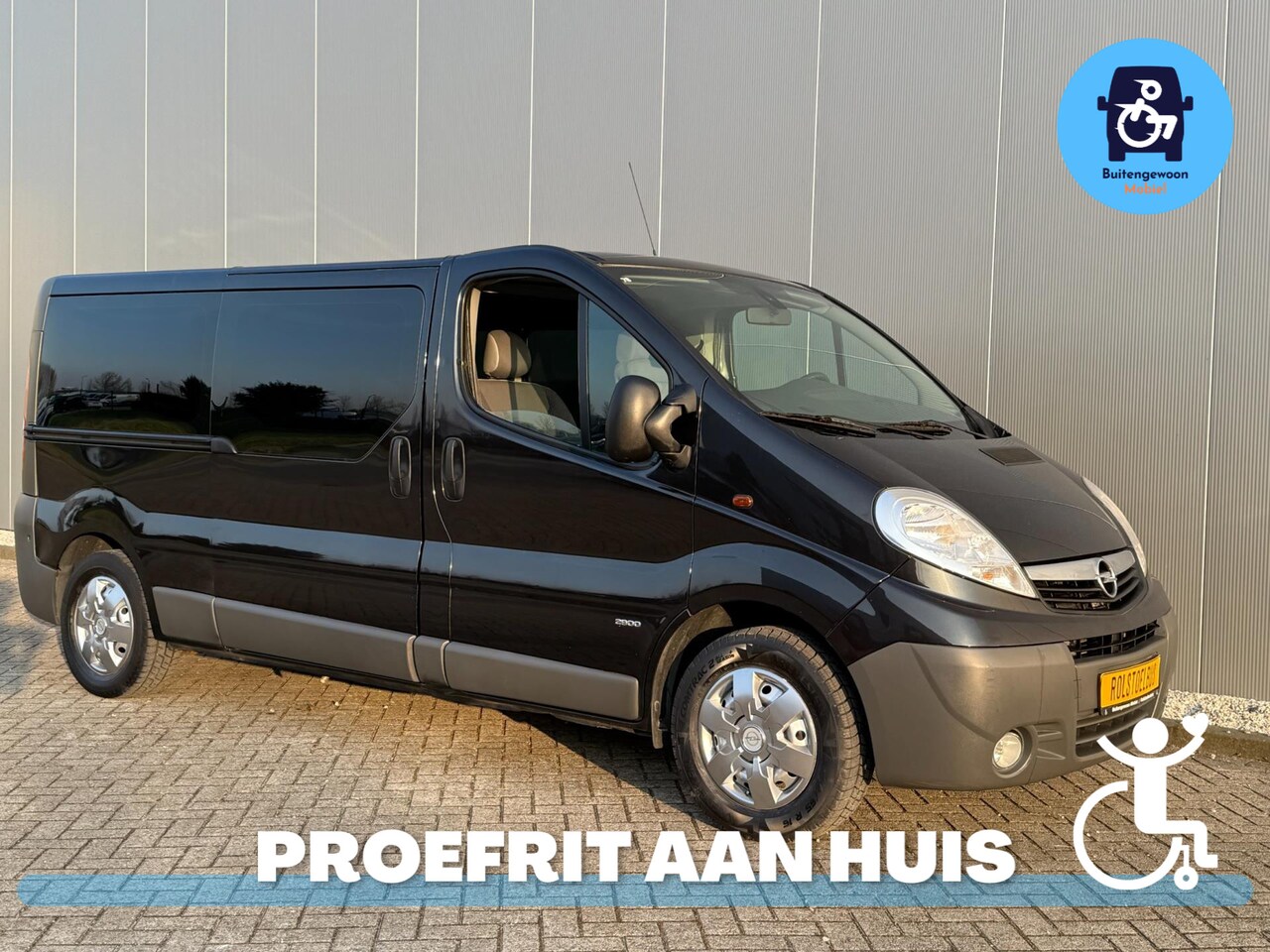 Opel Vivaro - 2.0 Zelfrijder Automaat (Airco) Rolstoelbus L2H1 - AutoWereld.nl