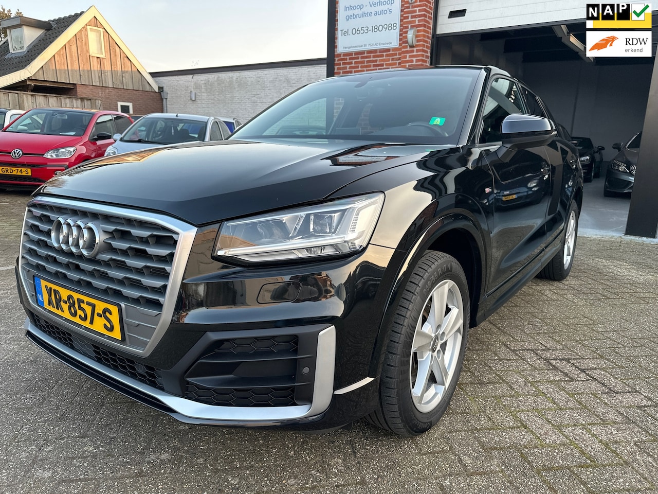 Audi Q2 - 35 TFSI 150PK CoD Sport 2XS line Edition AUTOMAAT-NAVI-CLIMA-PDC - AutoWereld.nl