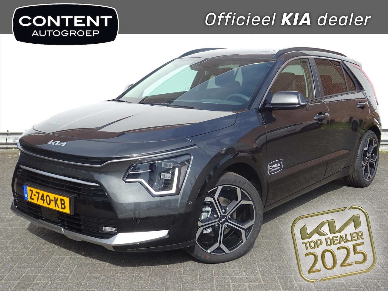 Kia Niro - 1.6 GDi Hybrid 141pk DCT6 ExecutiveLine | Schuifdak | Leer | stoelventilatie - AutoWereld.nl