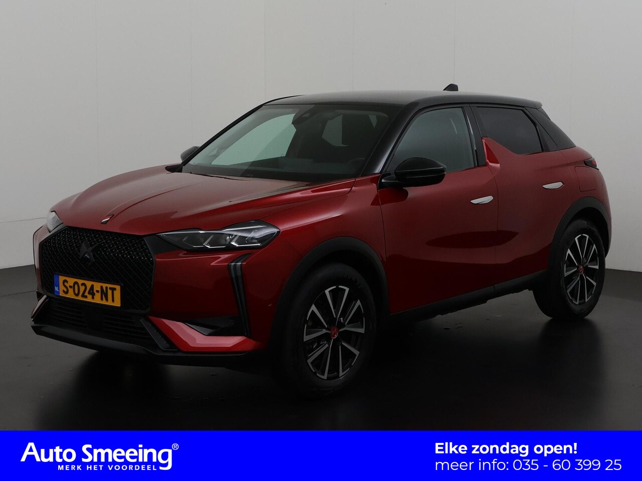 DS 3 - E-Tense Performance Line 54 kWh | Camera | Blind Spot | Warmtepomp | Zondag Open! - AutoWereld.nl