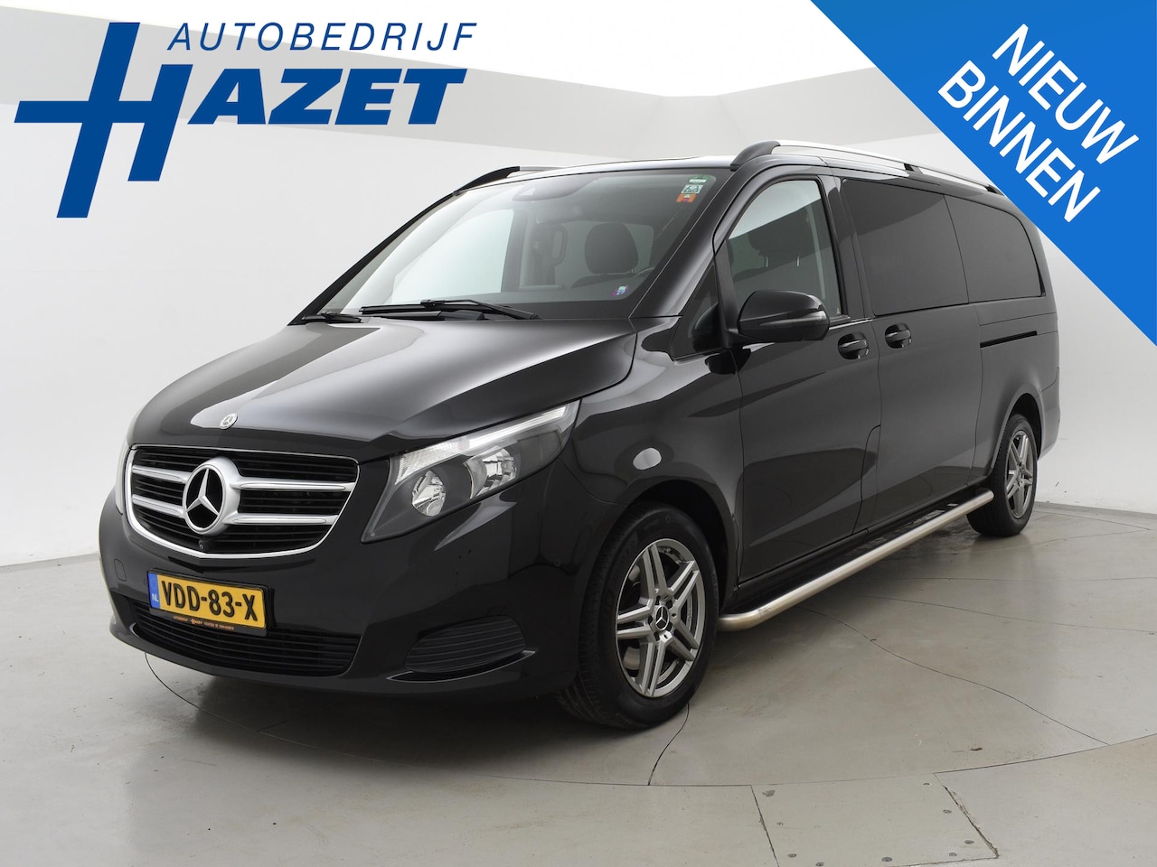 Mercedes-Benz V-klasse - 250D 190 PK AUT. DUBBEL CABINE EXTRA LANG + 360 CAMERA | STOELVERW. | TREKHAAK - AutoWereld.nl