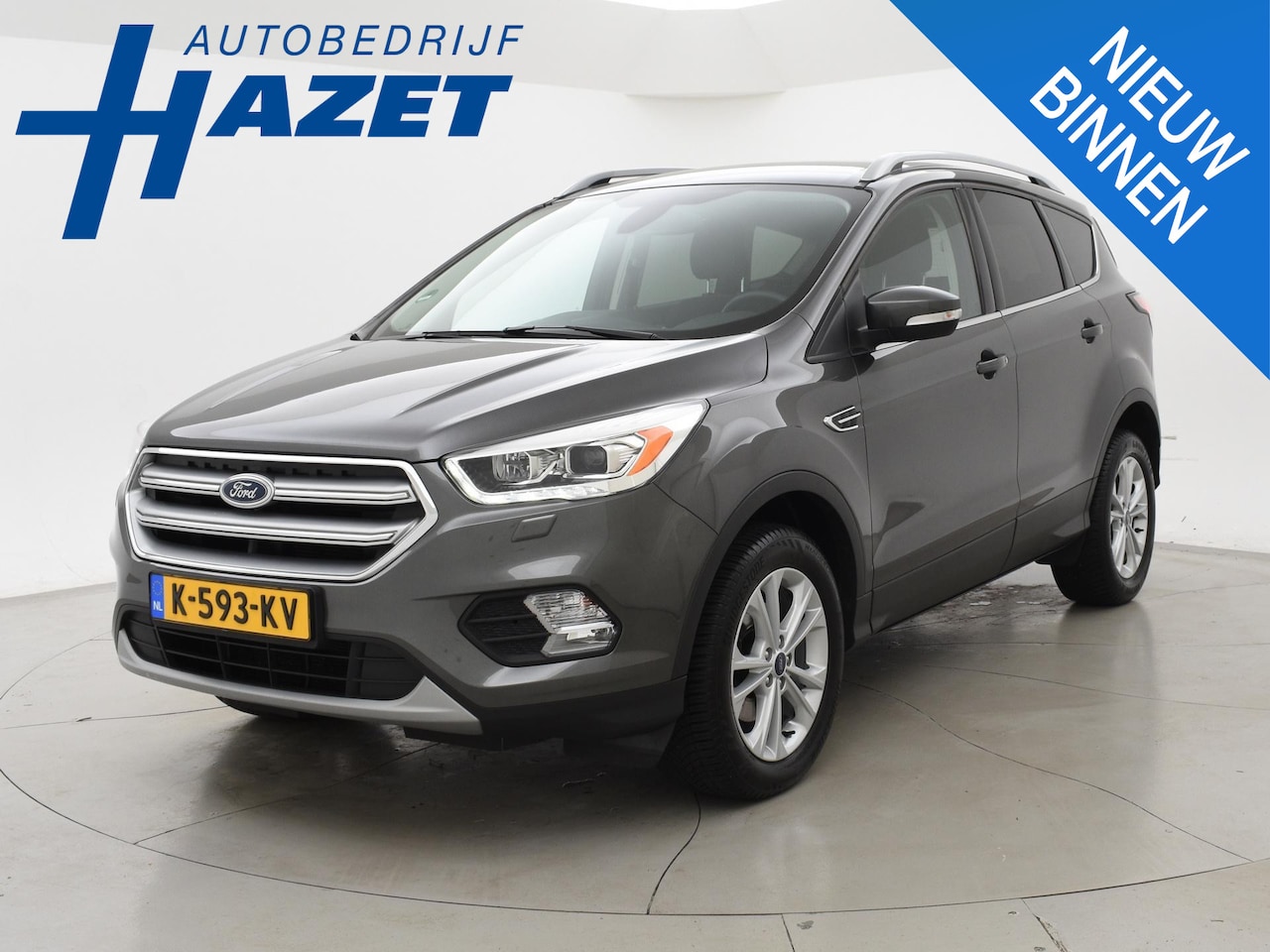 Ford Kuga - 1.5 ECOBOOST 150 PK TITANIUM + 2000 KG TREKHAAK | APPLE CARPLAY | STOELVERWARMING - AutoWereld.nl