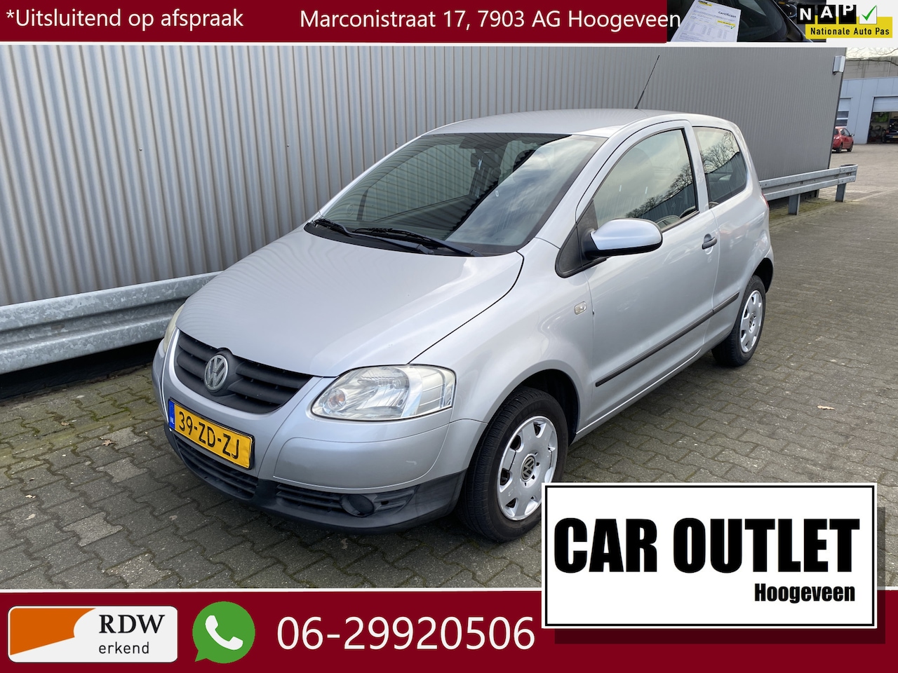 Volkswagen Fox - 1.4 Trendline met Airconditioning en z.g.a.n. APK – Inruil Mogelijk – - AutoWereld.nl