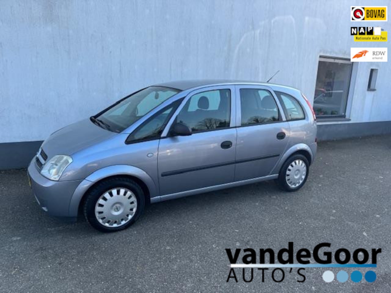 Opel Meriva - 1.6-16V Essentia 1.6-16V Essentia, '05, airco, trekhaak, cruise contr., jaar apk ! - AutoWereld.nl