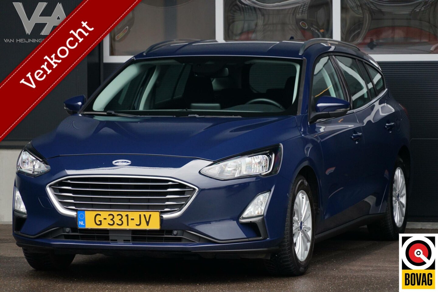 Ford Focus Wagon - 1.0 EcoBoost Titanium Business 1.0 EcoBoost Titanium Business, trekh. stoelverw. - AutoWereld.nl